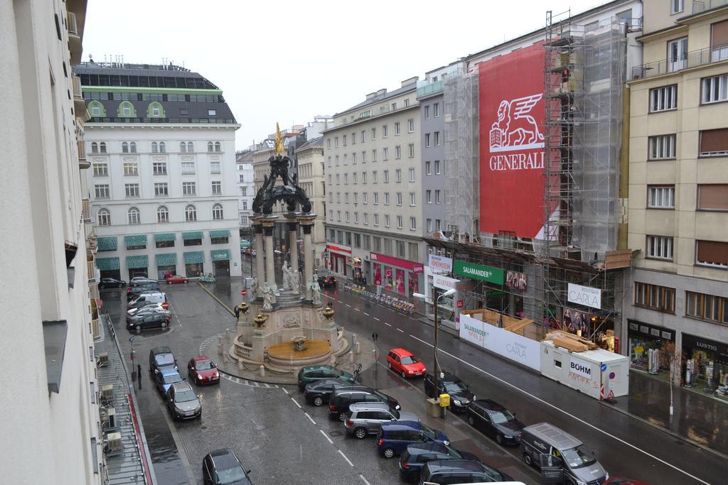 Goldfisch Apartment Hoher Markt Vienna Esterno foto